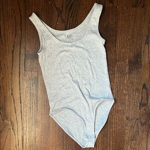 GAP Light Gray Bodysuit - XS